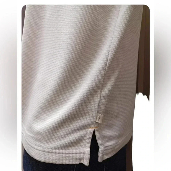 Tommy Bahama Modal Blend Short Sleeve Polo Shirt Sand Colour Size XL - Picture 3 of 10